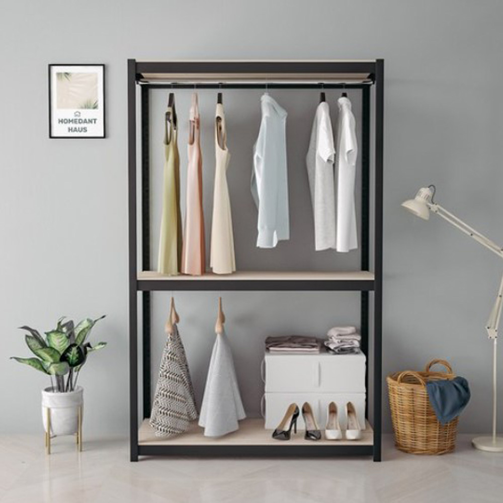 홈던트하우스 국내 제조 스피드랙 업그레이드형 홈던트하우스 무볼트 조립식 행거 142,000원