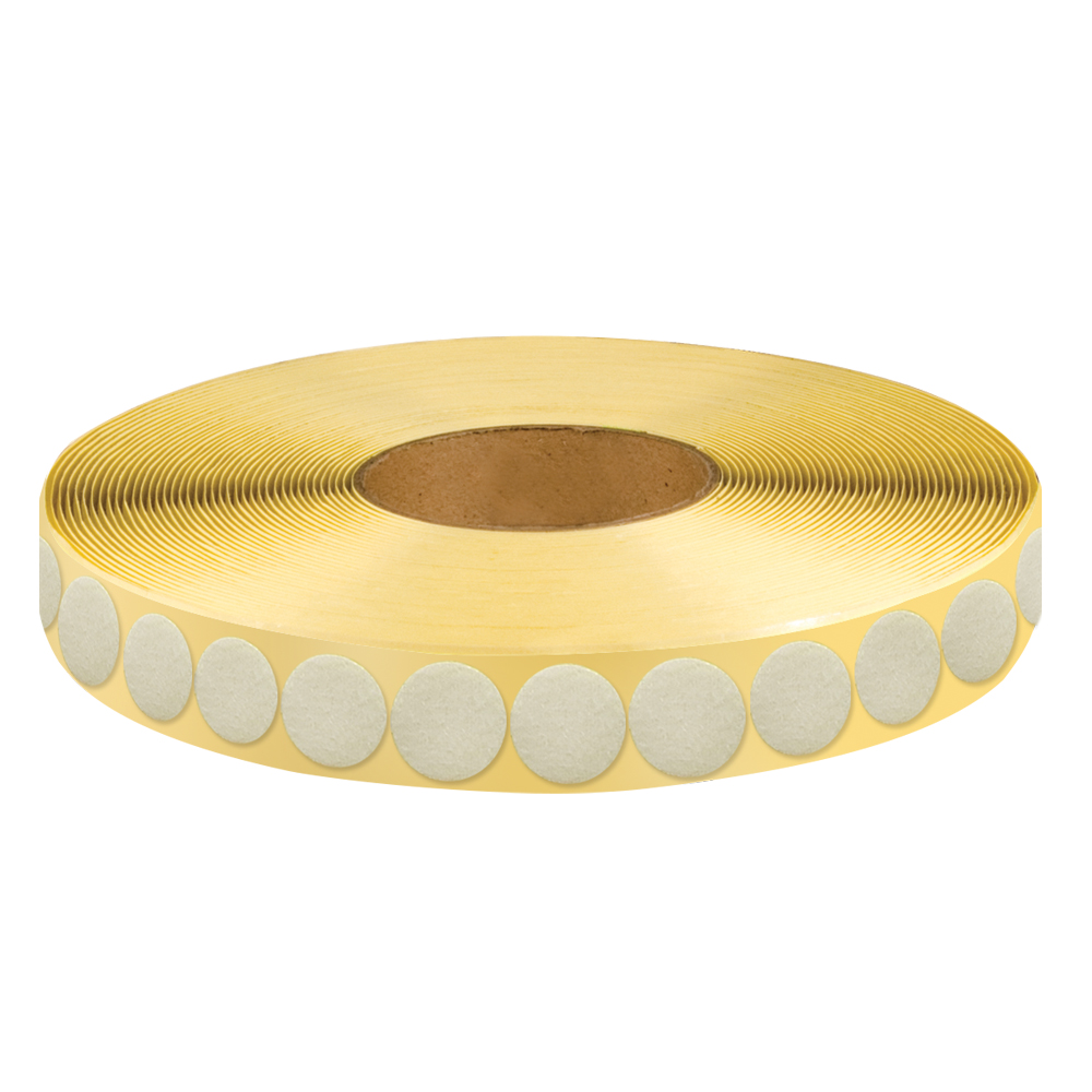 고무나라 원형찍찍이 접착식 테이프 9m 흰색 까슬이 지름 2.0cm 4,750원