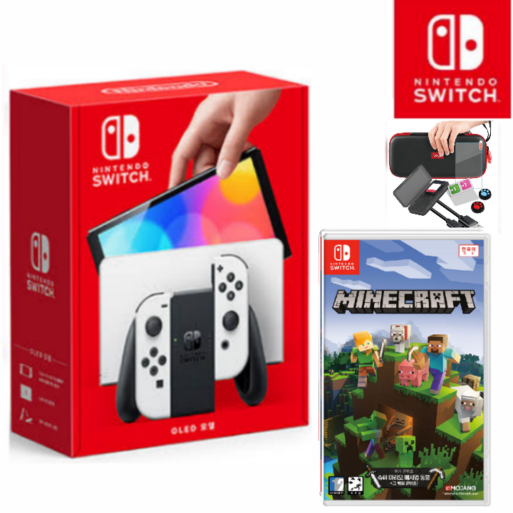 닌텐도 스위치 OLED+게임팩+10종 악세사리 패키지 509,800원