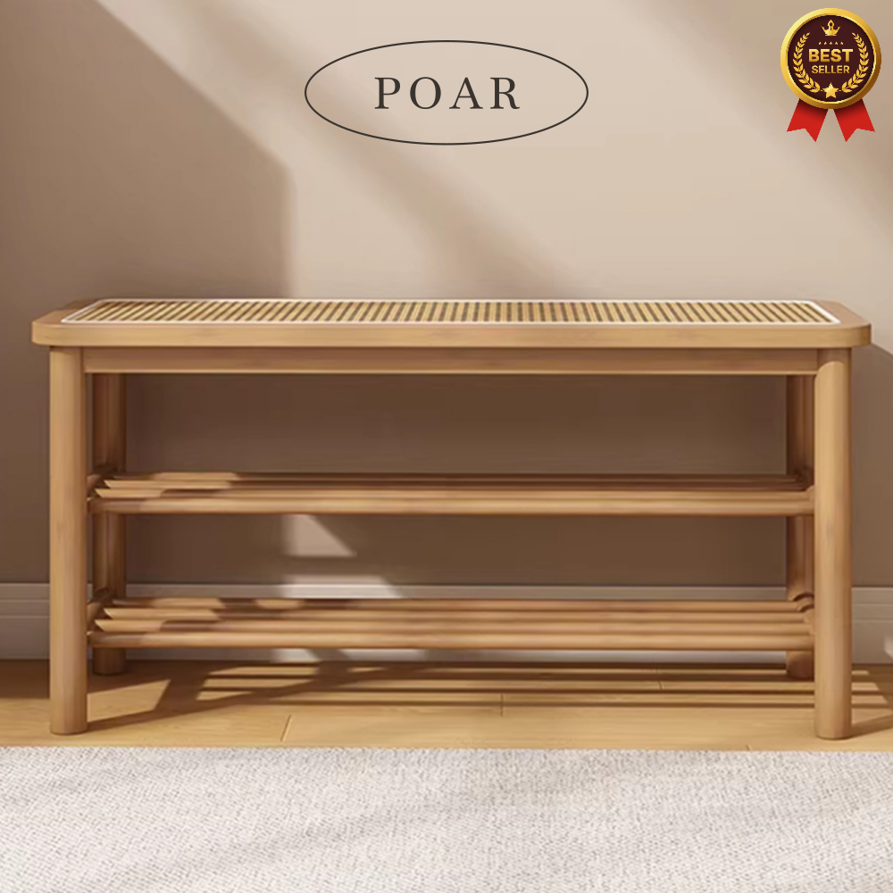 포아르 인테리어 신발장 슈벤치 현관 의자 벤치 틈새 미니 좁은 현관 학원 사무실 원목 슬림 벤치형 아기 신발 의자 98,800원