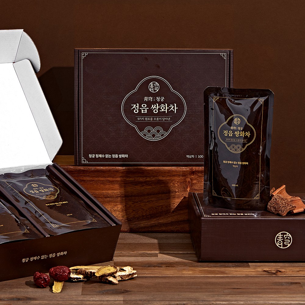 청궁 쌍화차 HGMP 원외탕전 노하우로 진하게 내린 정읍, 4개, 10개입 100,980원