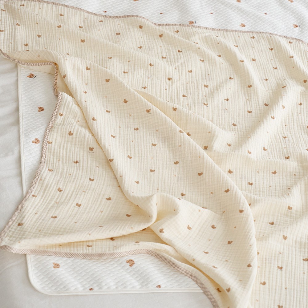 [부드럽고 시원한 아기 여름 이불] 리에또 밤부 3중거즈 블랭킷 담요 36,000원