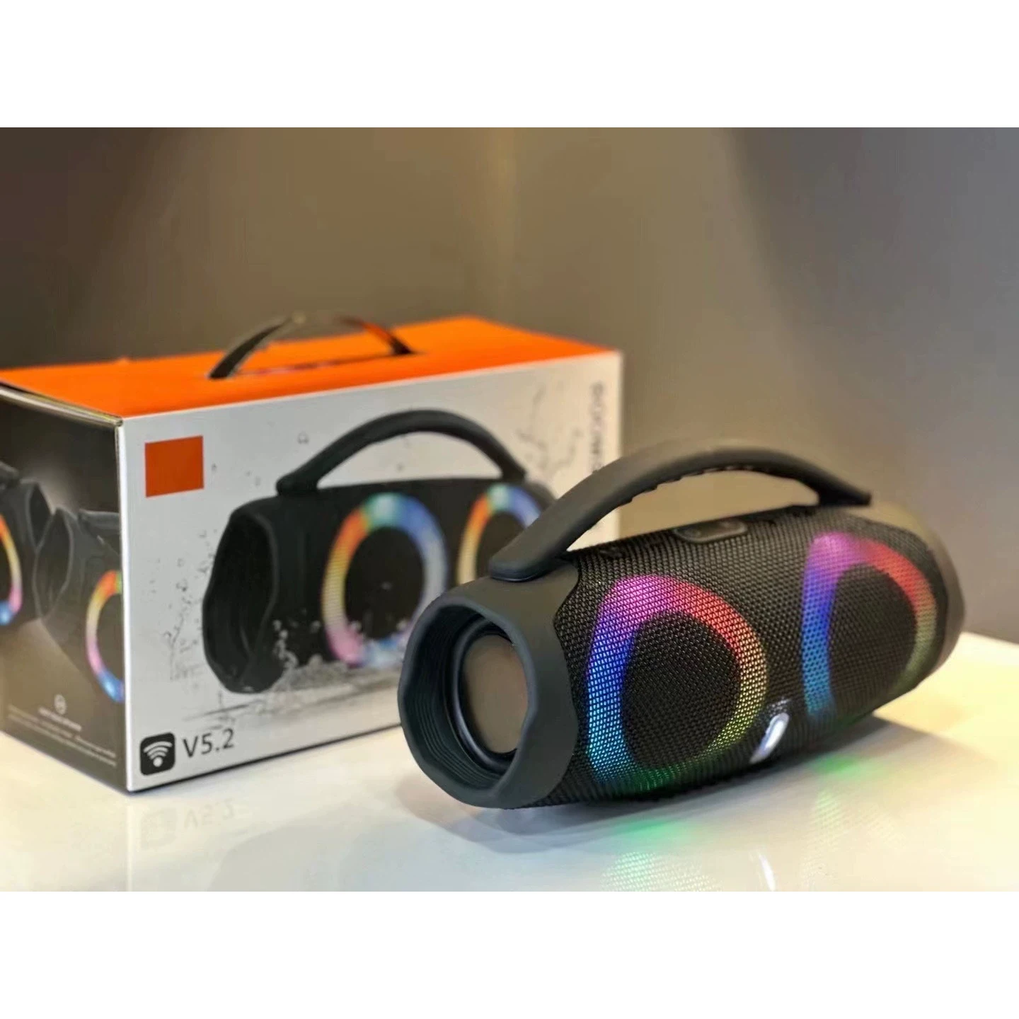 로로랜디 대형 블루투스 스피커 100w 방수 레크레이션 강의용 무선 우퍼 행사 축제 공연 노래방 25,800원