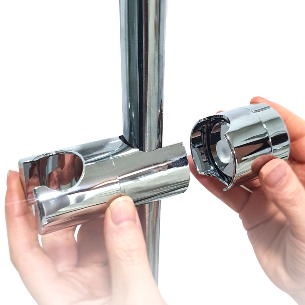 바스텔러 초간단 샤워기거치대 욕실 슬라이드바 샤워 행거 걸이 교체 8,300원