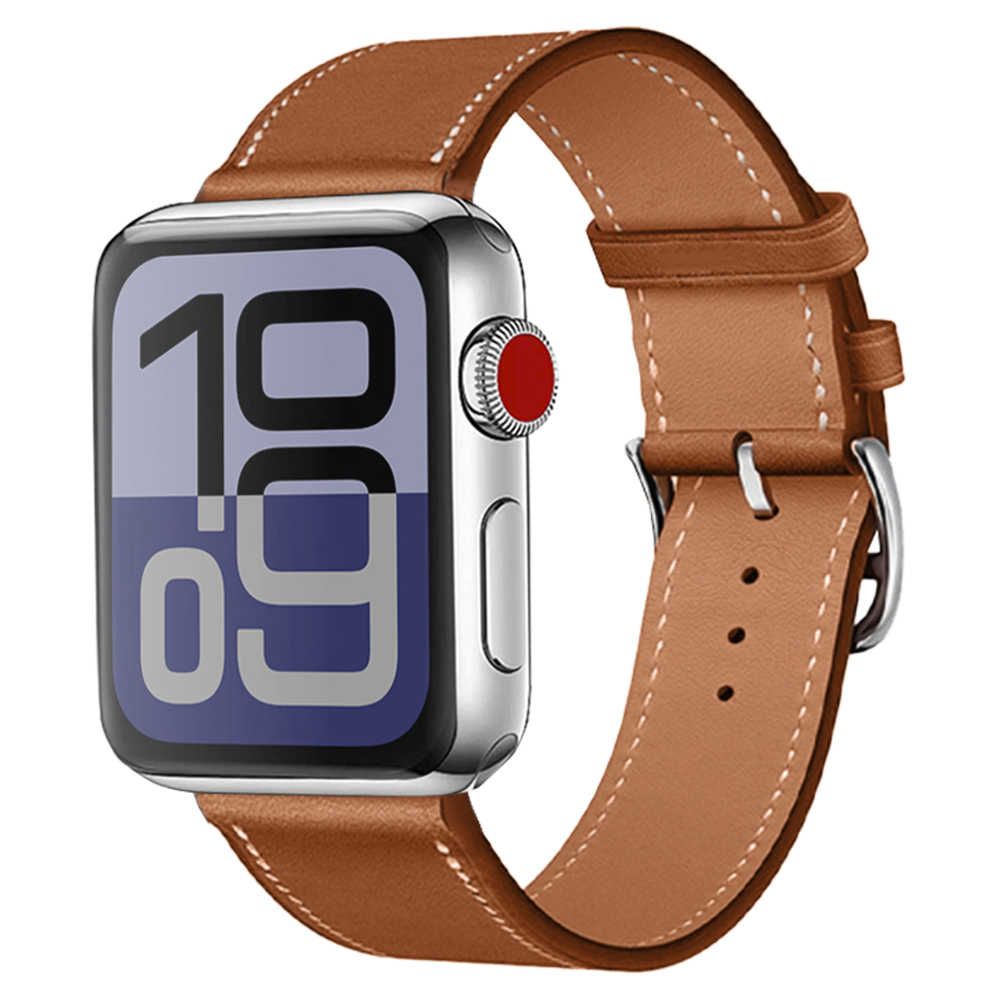 우먼스9999 애플워치 호환 싱글투어 가죽 스트랩 밴드, 포브, 1개 15,900원