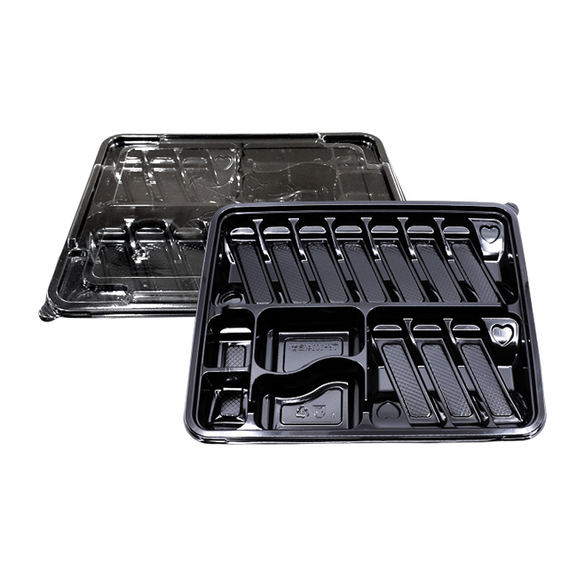 원바이 사출 초밥용기 TY-1014 14칸 세트 200개, 1박스 75,600원