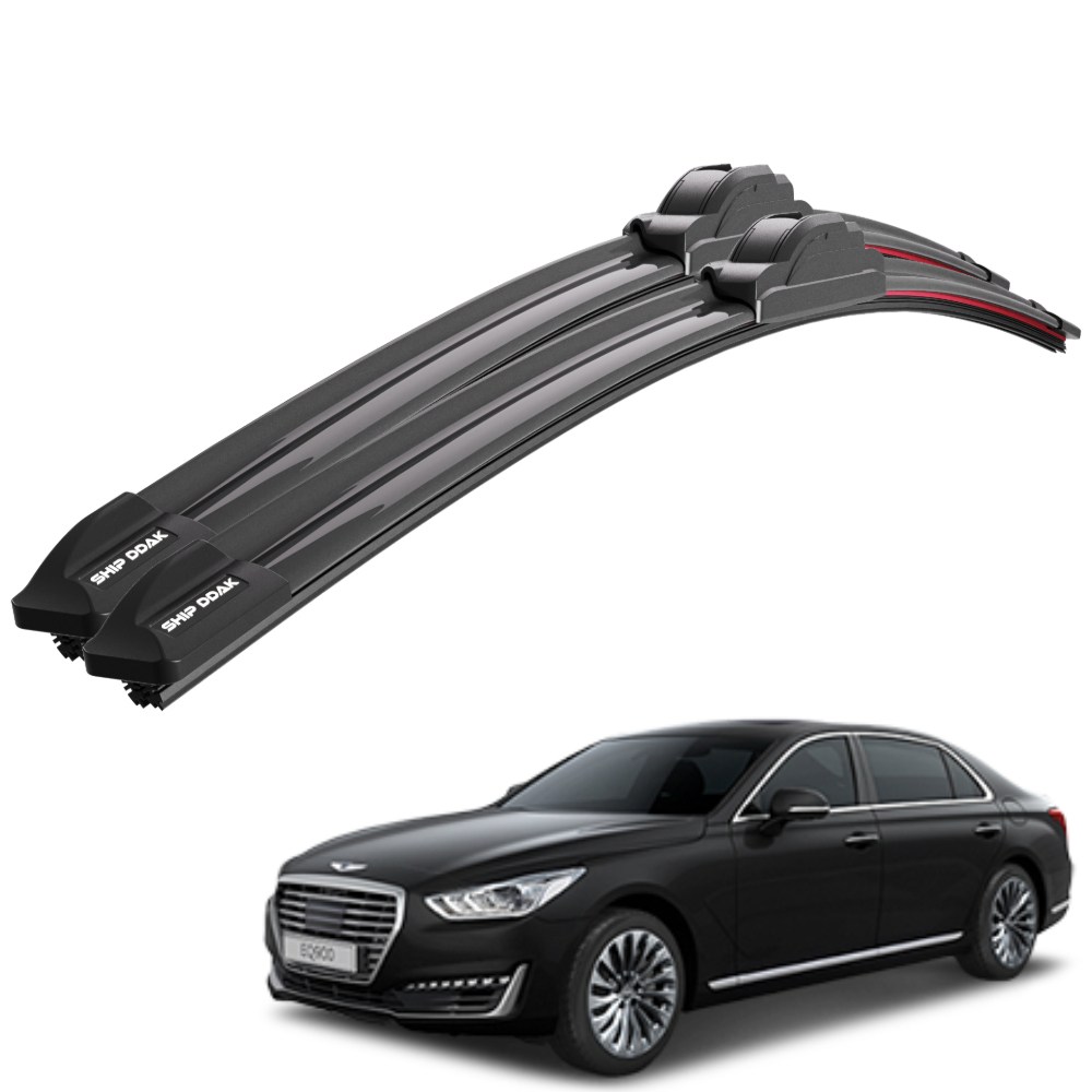 1+1 제네시스 EQ900 전차종 순정(호환)형 초밀착 와이퍼 윈도우 브러쉬 와이퍼블레이드 19,790원