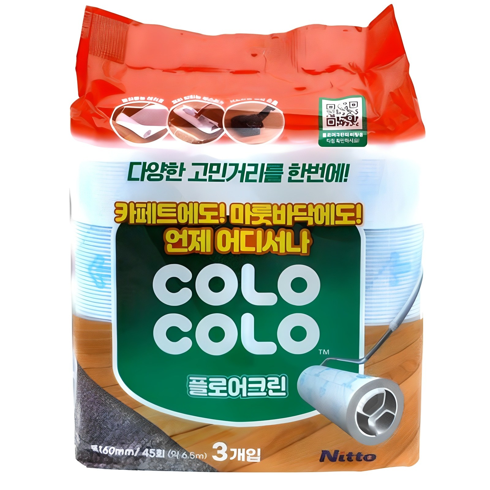 고로고로 마루용 테이프 크리너 리필 3개입 10,900원