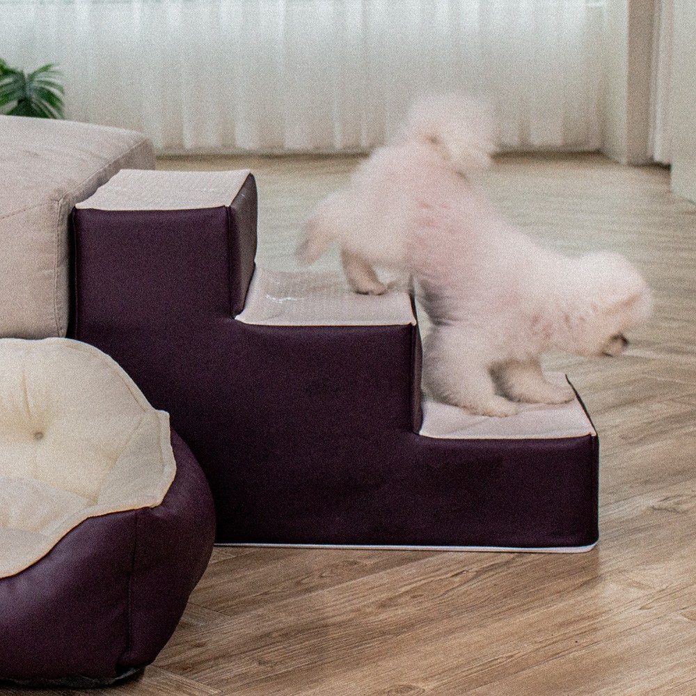 초코펫하우스 강아지 계단 미끄럼방지 논슬립 3단 스텝 39,800원