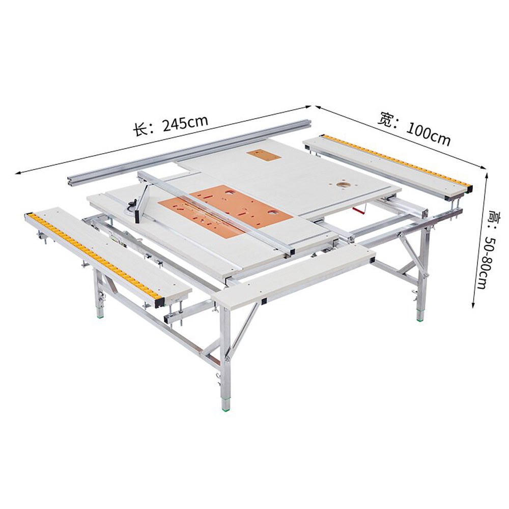 준톱다이 다기능 접이식 원형톱 4 in 1 80x120 목공 현장 톱다이 알루미늄 262,100원