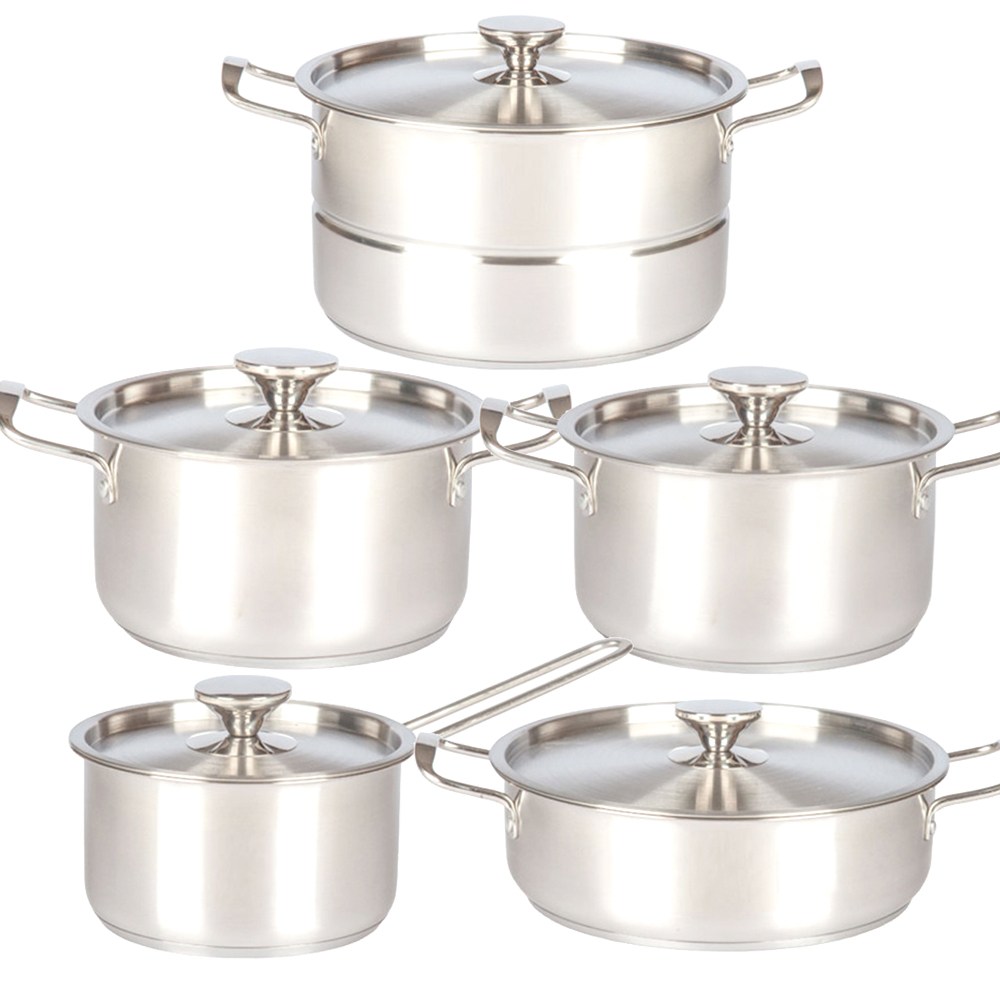 IH 인덕션 냄비세트 5종세트 / 3중바닥, 편수18+양수20+양수22+전골26+찜곰솥26, 단일색상, 1세트 84,900원