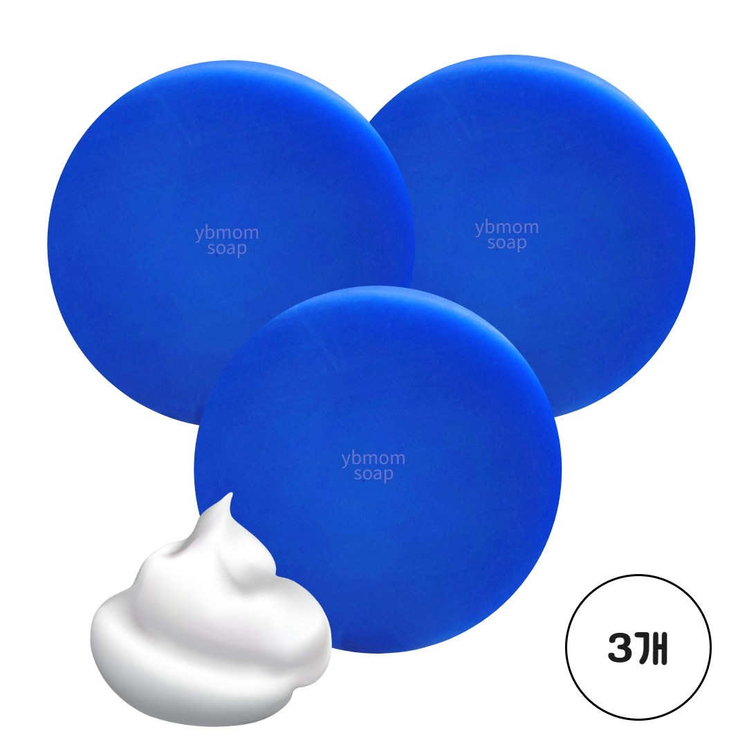 YB맘 대용량 쟁여템 고농축 발효 청대 비누, 100g, 3개입 8,550원