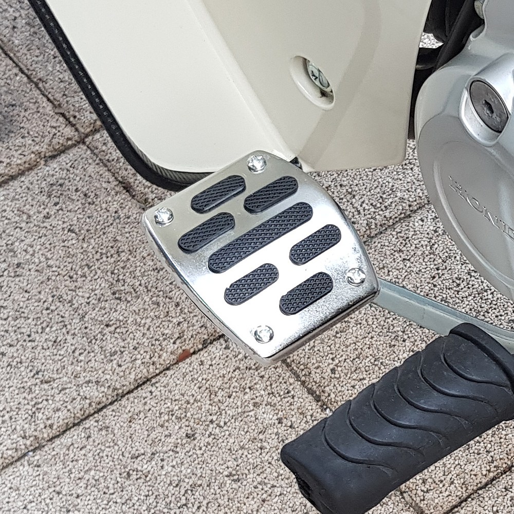 18년-25년 혼다 슈퍼커브110 튜닝 브레이크 클러치 확장 발판 스텝, 1개 2,500원