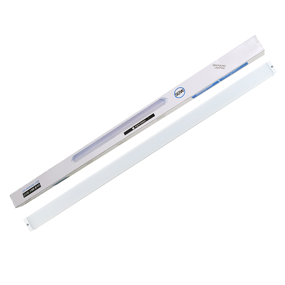 두영 LED 고정형 주차장 조명 일자등 50W 1200mm, 단일색상+주광색, 1개 20,000원