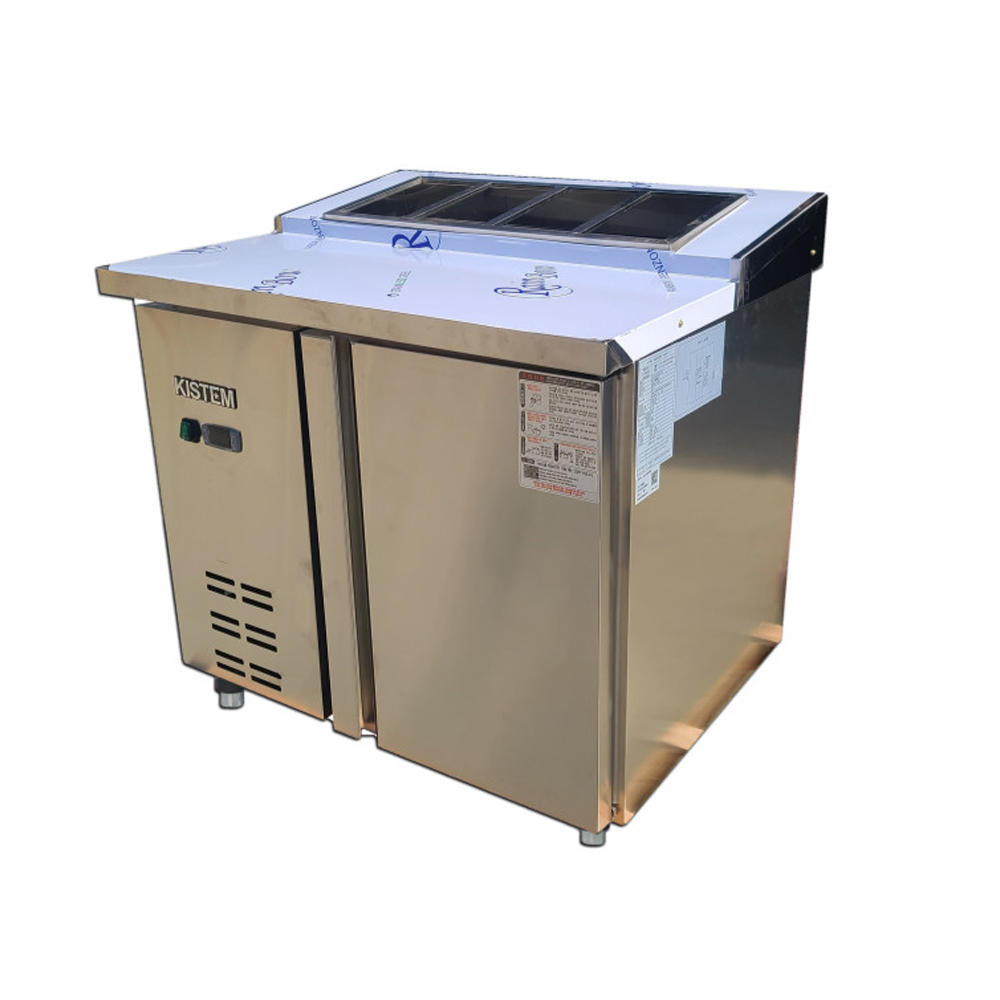 키스템 반찬테이블냉장고 KIS-PDB09R-4 토핑냉장고 도어 그립 옥내용 식당 1,152,300원