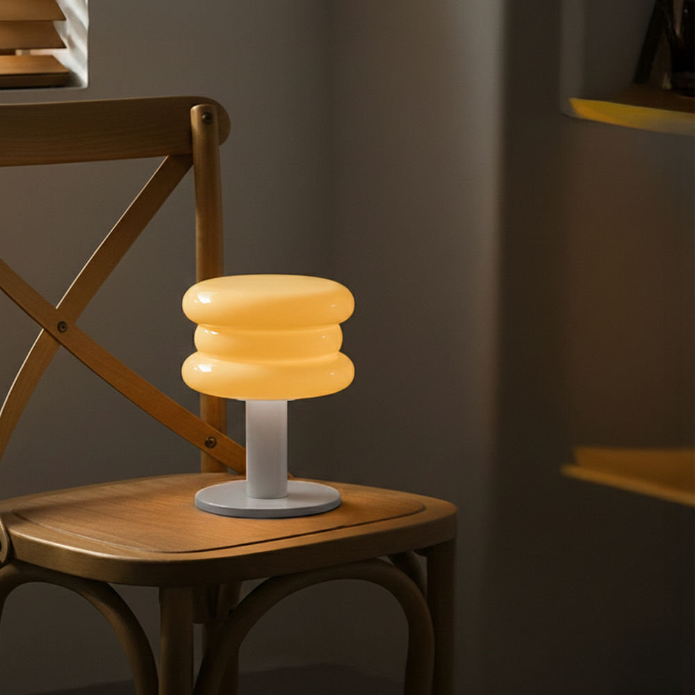 미드무드 인테리어 무선 센츄리 미니 마카롱 단스탠드 무드등, 4 크림버터 + 화이트 35,800원