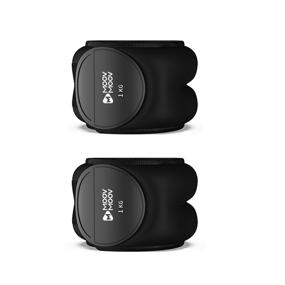 뭅뭅 손목 발목 모래주머니 2개입, 1kg, 블랙 28,000원