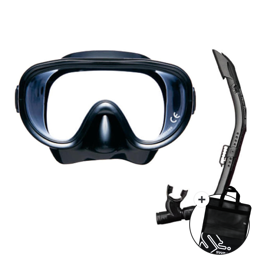 투사 리프투어러 스노클링세트 RC-1117Q BKBK + 메쉬가방 증정 49,000원