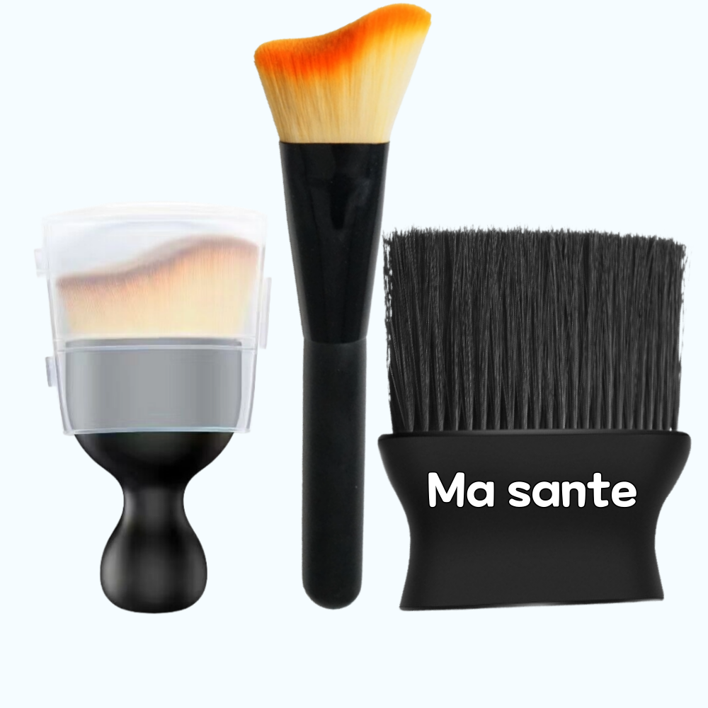 마상트 자동차 먼지털이개 제거 차량 내부용 청소솔 소형 극세사 브러쉬 3종세트, 1세트 9,900원