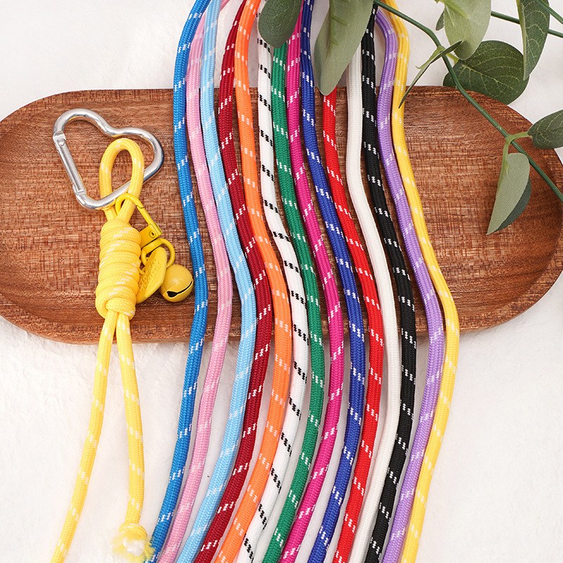 3mm 다용도 파라코프 스트랩 DIY 재료, 1개, 빨간색1M 650원