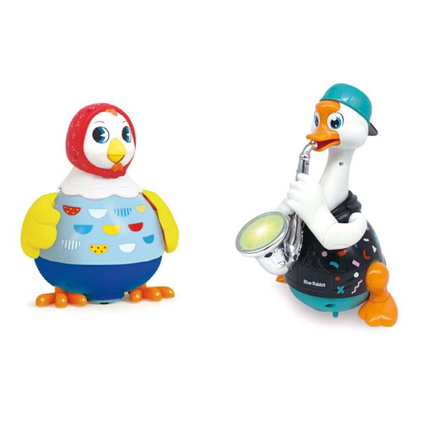 아기와 놀아주는 꼬꼬맘 + 구스파파 (2종세트) - 블루래빗TOY 76,300원