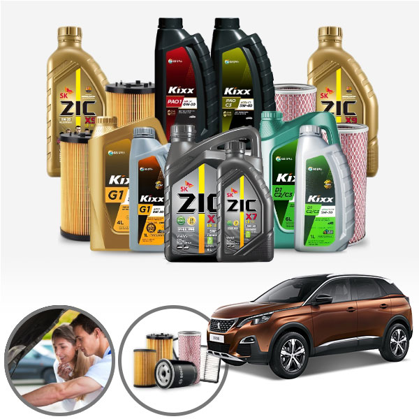 푸조 3008(2세대)(16~21) 1.6 디젤 합성엔진오일 필터세트 5리터 UAF017+UOL-008 ONL-0502503 cs38017 55,000원