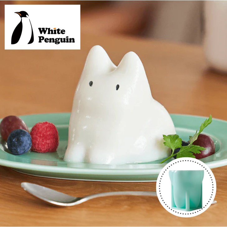 [국내발송] 화이트펭귄 인증 실리콘 푸딩틀 (고양이푸딩, 토끼푸딩, 오리푸딩) 12,100원