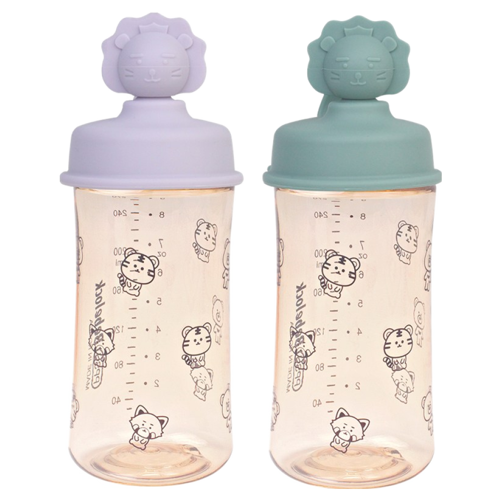 베베락 PPSU 라이언 빨대컵 270 2P, 1개, 라이언 270(라벤더1P+딥그린1P), 270ml 38,500원