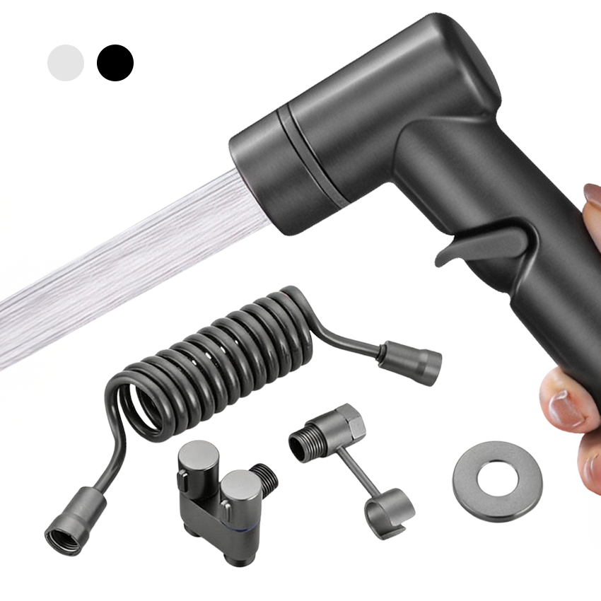 아엘 고압 욕실 스프레이건 청소건 풀세트, 블랙, 1개 19,900원