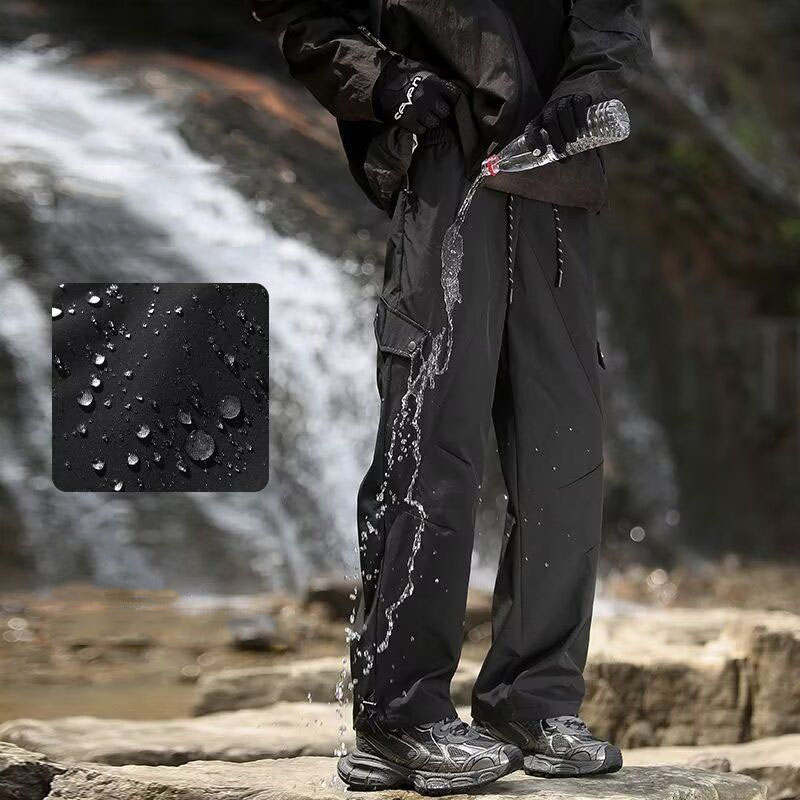 남성 아웃도어 바람막이 바지 남성용 삼방 소프트쉘 방수 방풍 아웃도어 팬츠 등산 하이킹 가을 겨울 WJY 16,930원