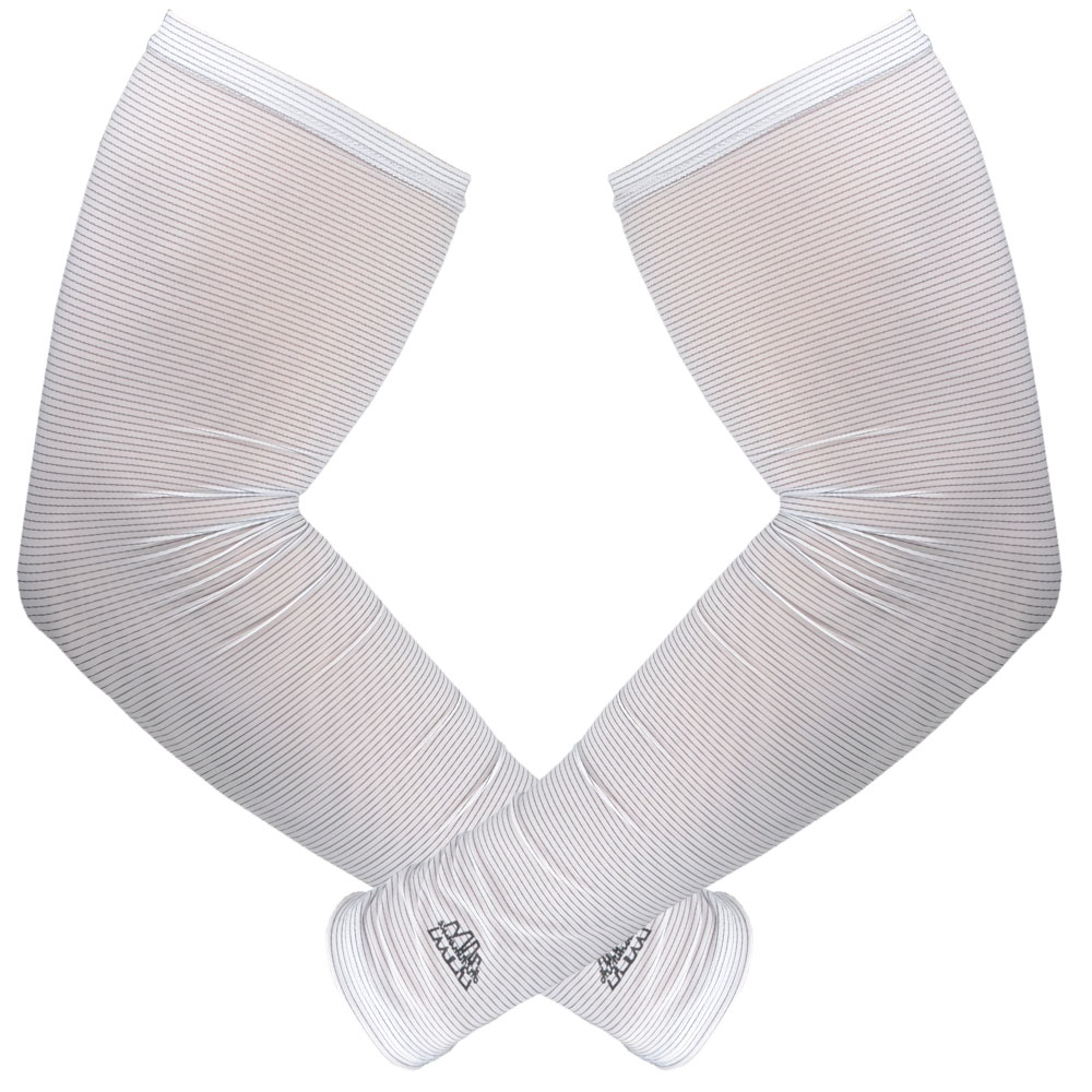 지원군몰 스트라이프 아쿠아X 쿨토시 여름 자외선차단 냉감 팔토시, 아쿠아X 쿨토시-흰색(BLACK) 7,500원