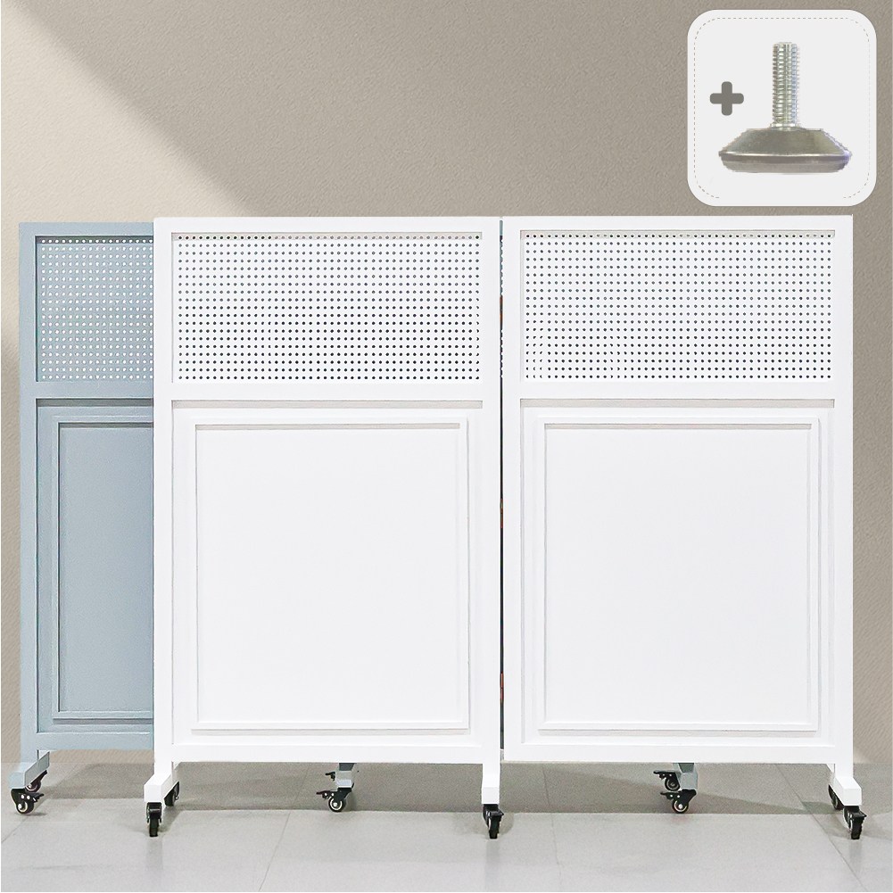 디모토 린도 이동형 2단 파티션 (1600)+레벨러 추가 높이조절 스텐드형 228,400원