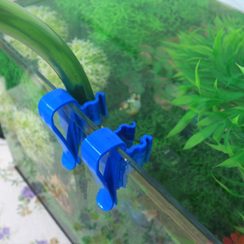 수족관 어항 물교체 선정리 호스 연결집게 튜브 거치대 논슬립 고정클립 클램프 홀더, 1개 2,520원
