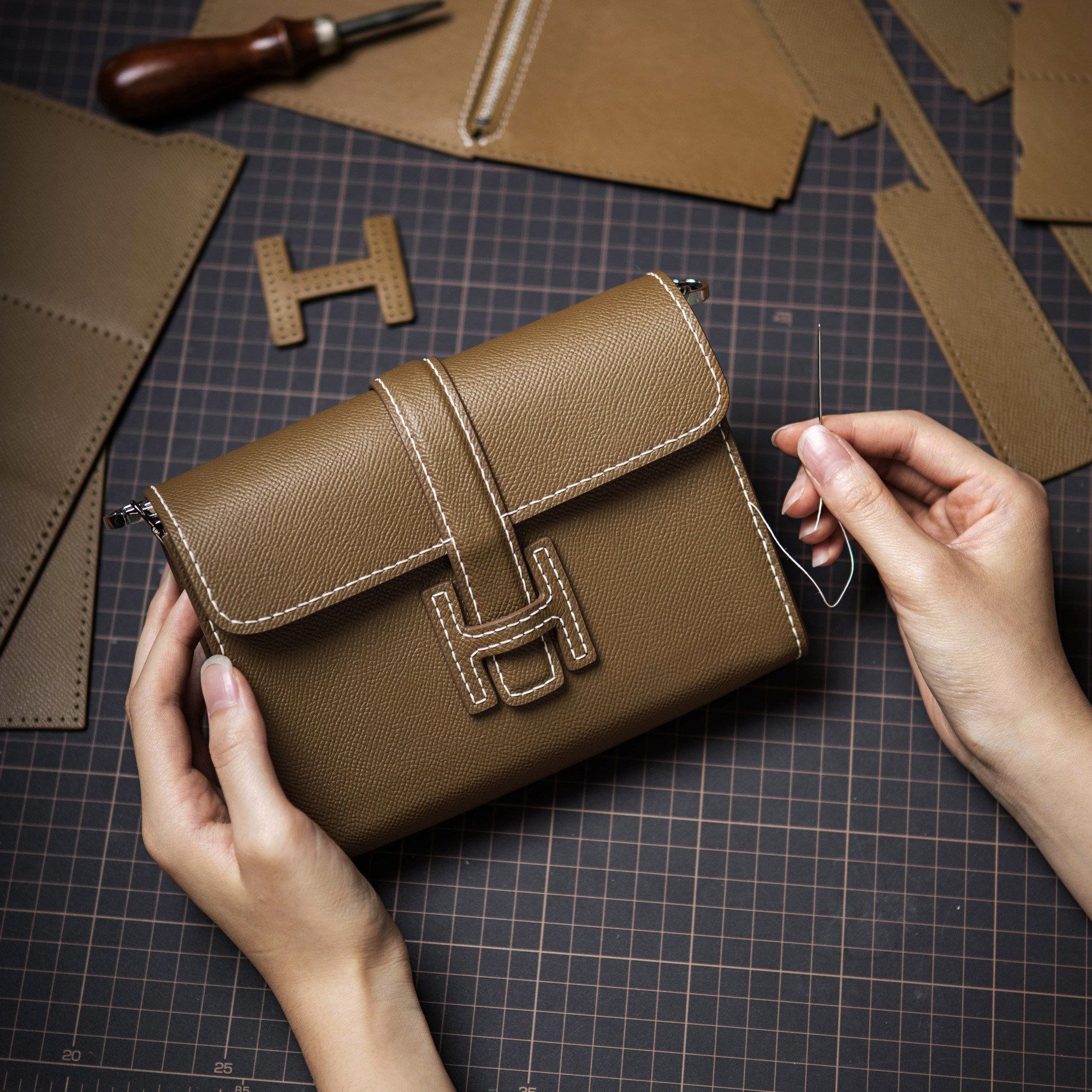 소가죽 DIY 키트 - H 투웨이 숄더백 53,300원