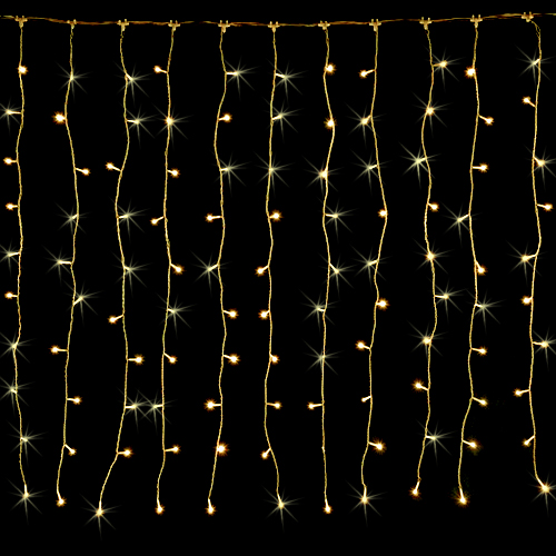 엘스토리몰 LED 커튼전구 1M 160구 3개 + 정류기 1개 크리스마스 트리 조명 전구 53,500원