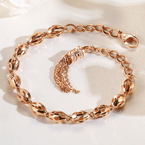 골드앤 18K 글로시 컷팅볼 팔찌 3,698,800원