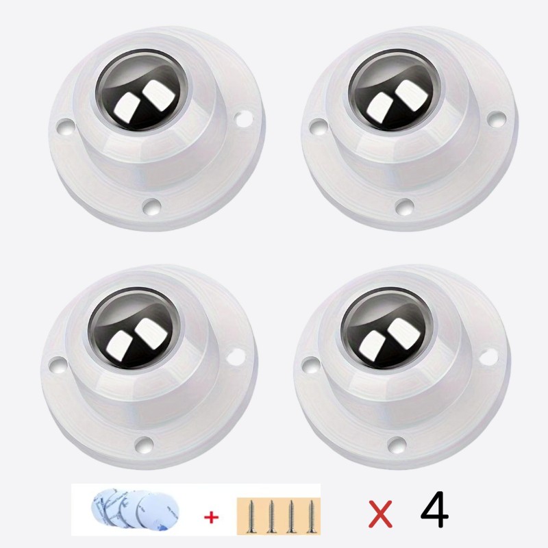 케이엘피 이동식 왕눈 롤러 바퀴, 4개, 화이트 10,900원