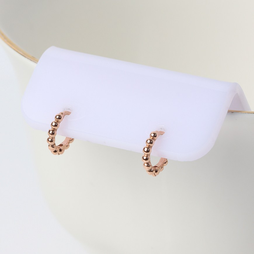 오로프 전체 14K 금 앙버블 귀찌 원터치 링 귀걸이 E4330 174,970원