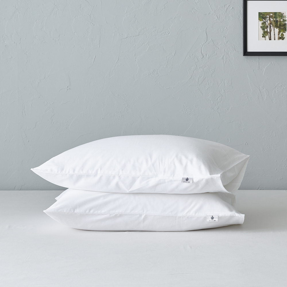 구스온 구스베개솜 + 커버 세트, 2개 200,000원