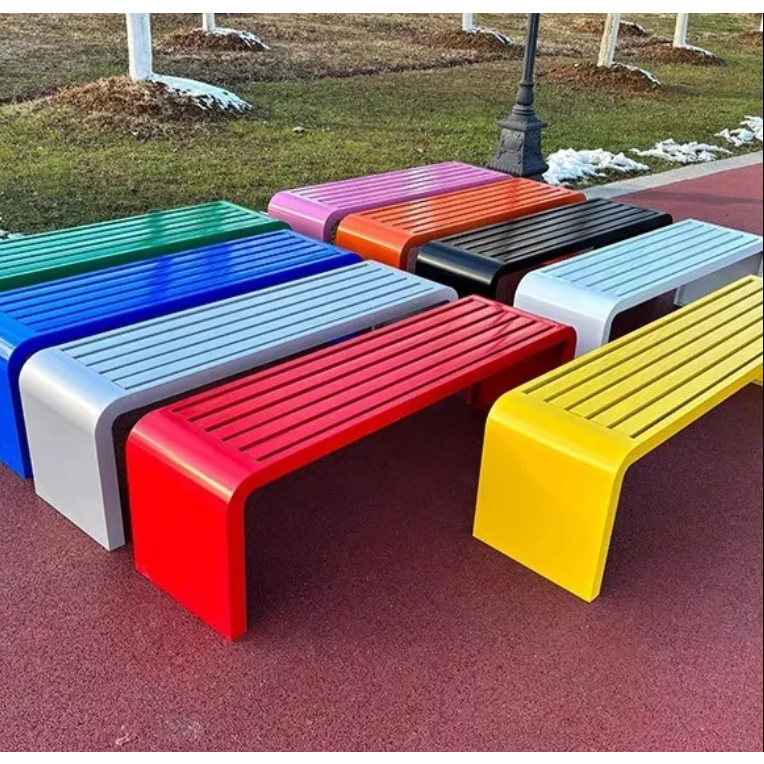 컬러 야외벤치 카페 테라스 대기 벤치의자 67,900원