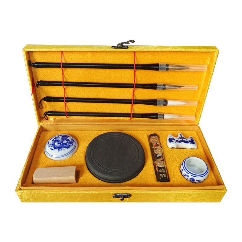 문항명필 서예 캘리그라피 문방사우 준비물 붓 세트 10종, 1세트 19,800원