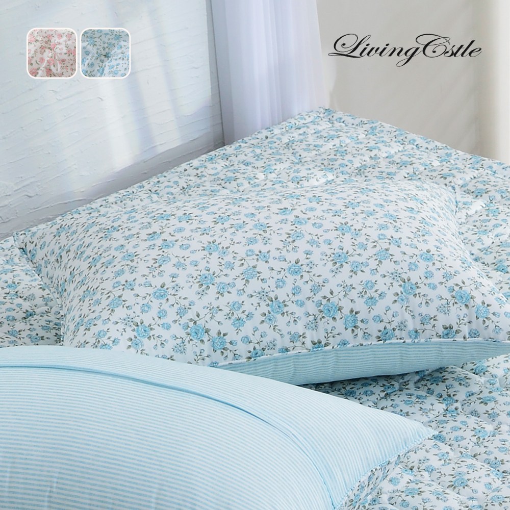 국산 리빙캐슬 로사가든 마이크로 모달 양면 베개커버 13,400원