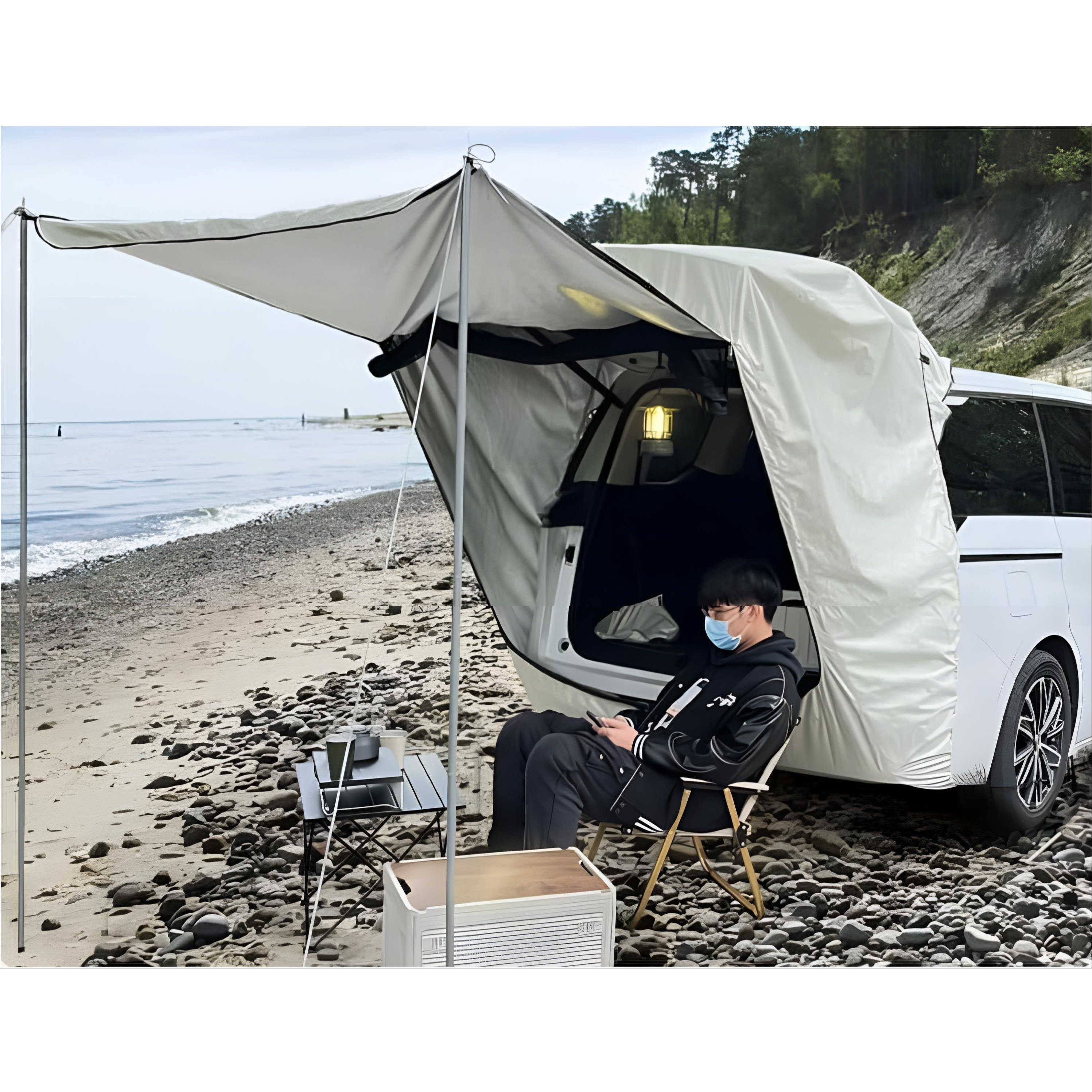 더디테일 SUV 차박텐트 타프 꼬리텐트 차량용 트렁크 텐트 차박용품 차량텐트 카텐트 차박용 자동차 텐트 35,500원