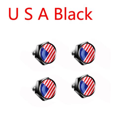 미국 이탈리아 국기 금속 나사 번호판 볼트 액세서리 아우디 지리 혼다 도요타 알파 로미오 포드 포커스 파사트용 세트당 4 개 15,080원