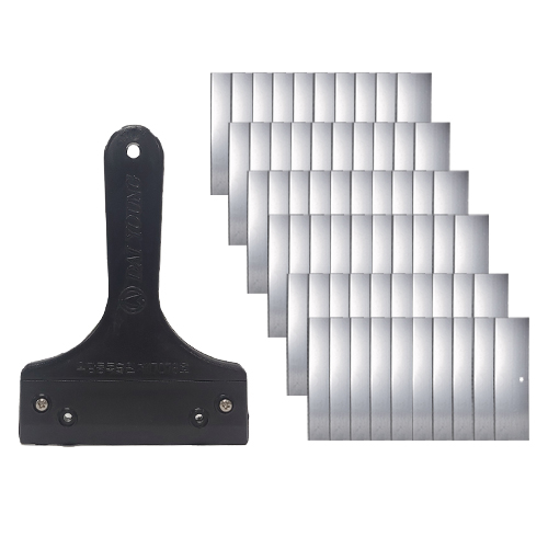 월드크린 흑칼집 스크래퍼 + 칼날 60p 세트, 1세트 16,750원