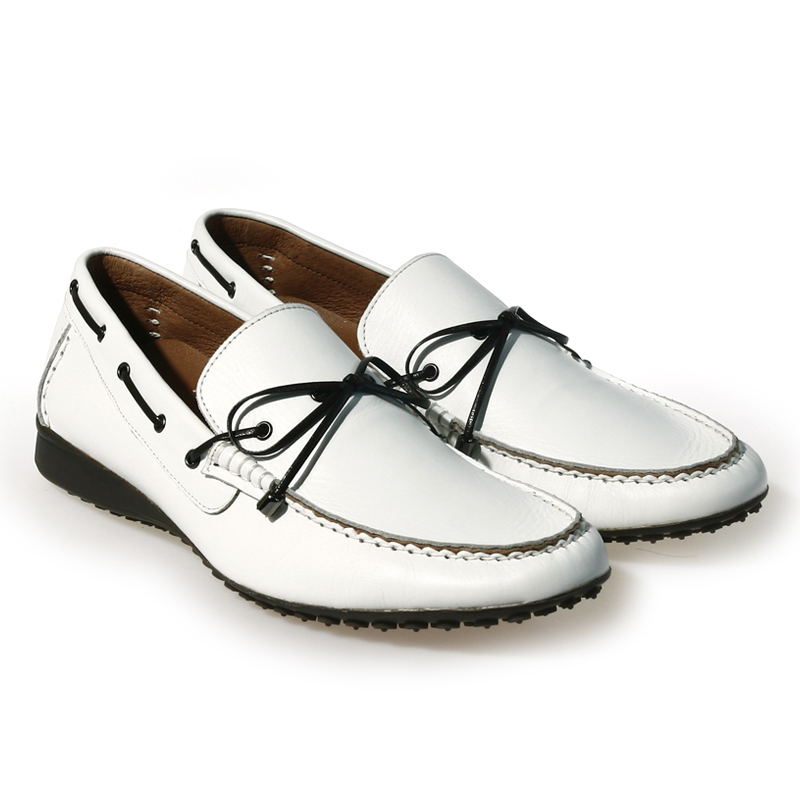 RHJ-58-24-W 남자로퍼 백구두 리본장식 간지구두 193,000원