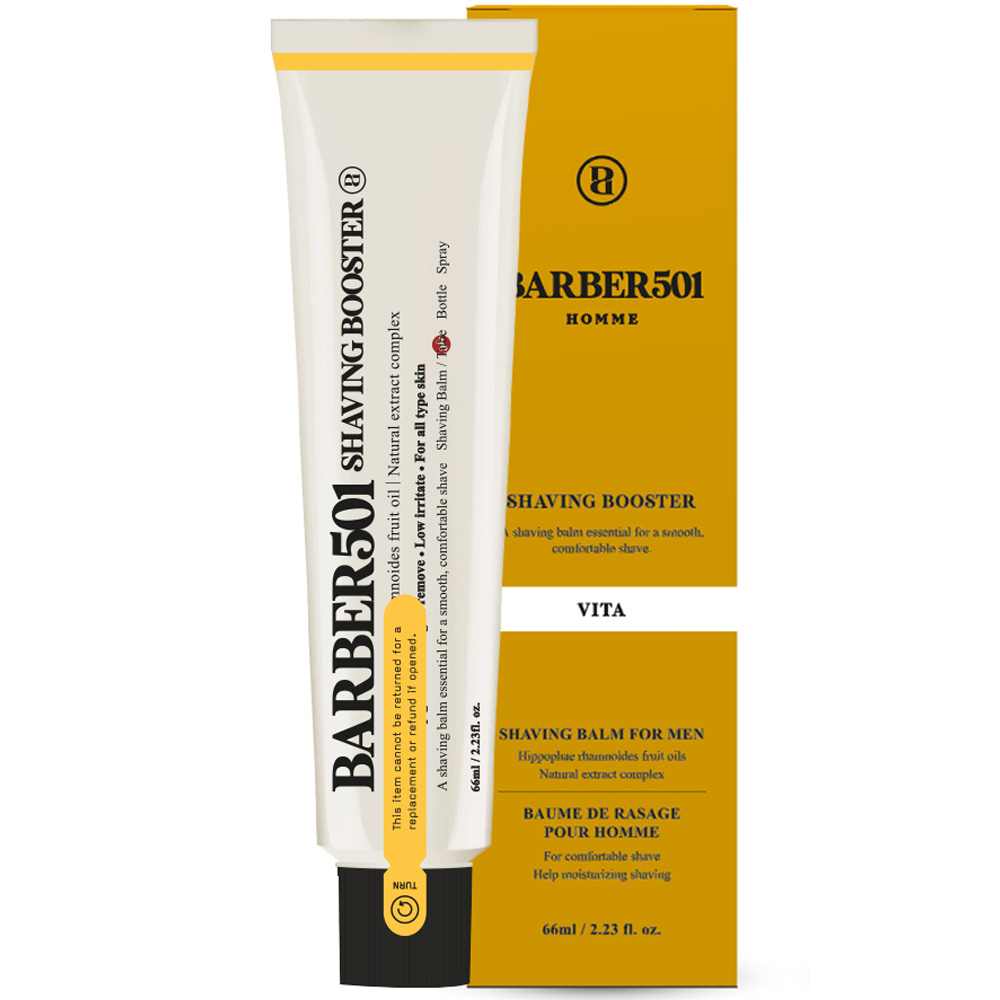 바버501 쉐이빙 부스터 면도 크림 옐로우, 66ml, 1개 11,900원