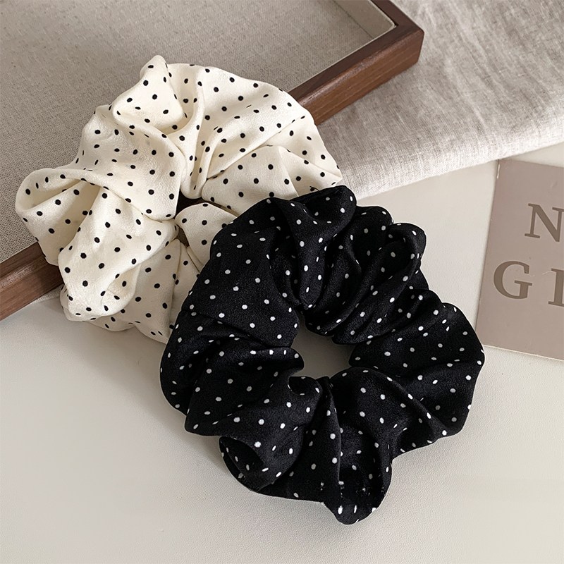 루나오라 헤어슈슈 도트 곱창머리끈 2종세트 6,500원