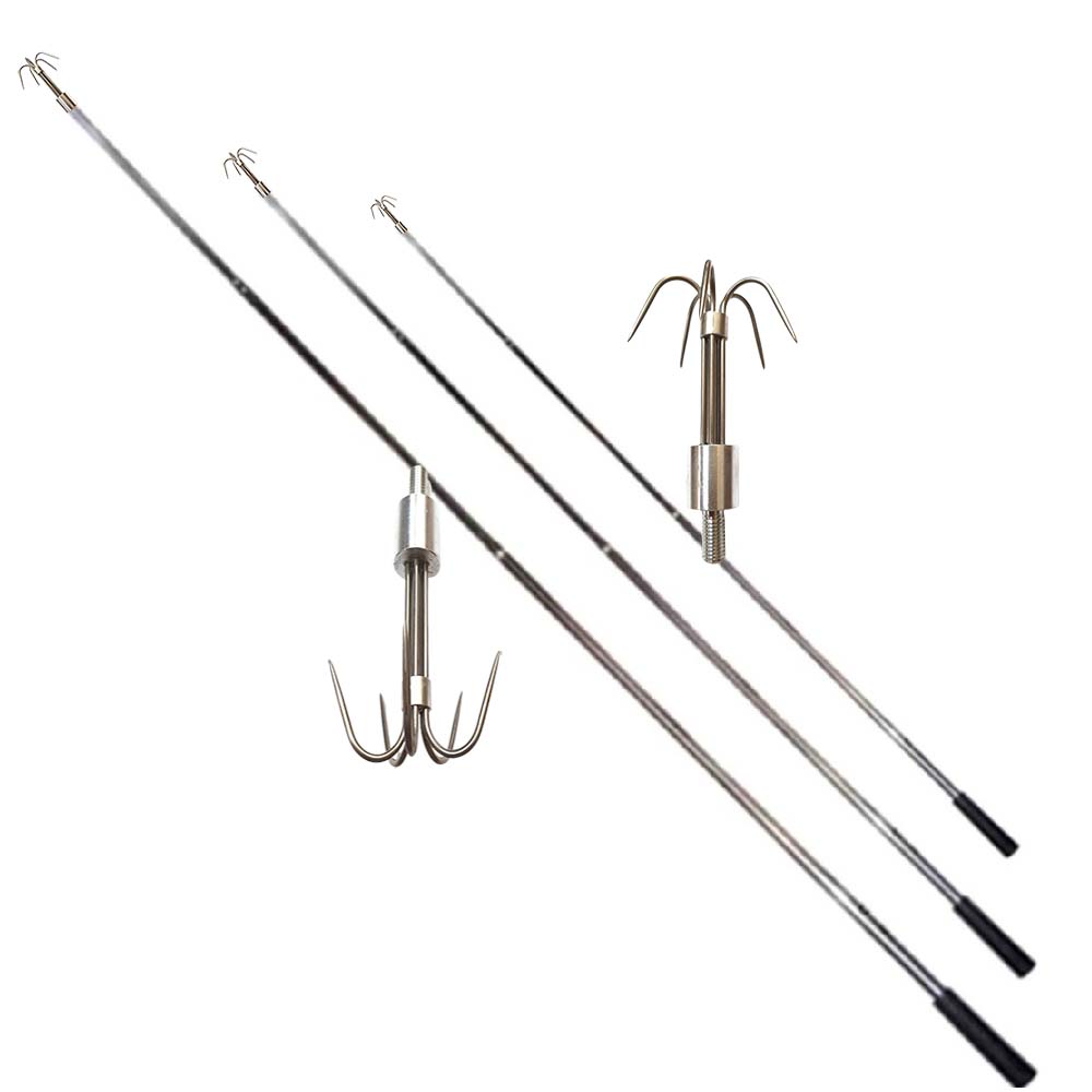 낚시 랜딩 장비 문어 오징어 갈고리 뜰채 해루봉, 5발갈고리 24,800원