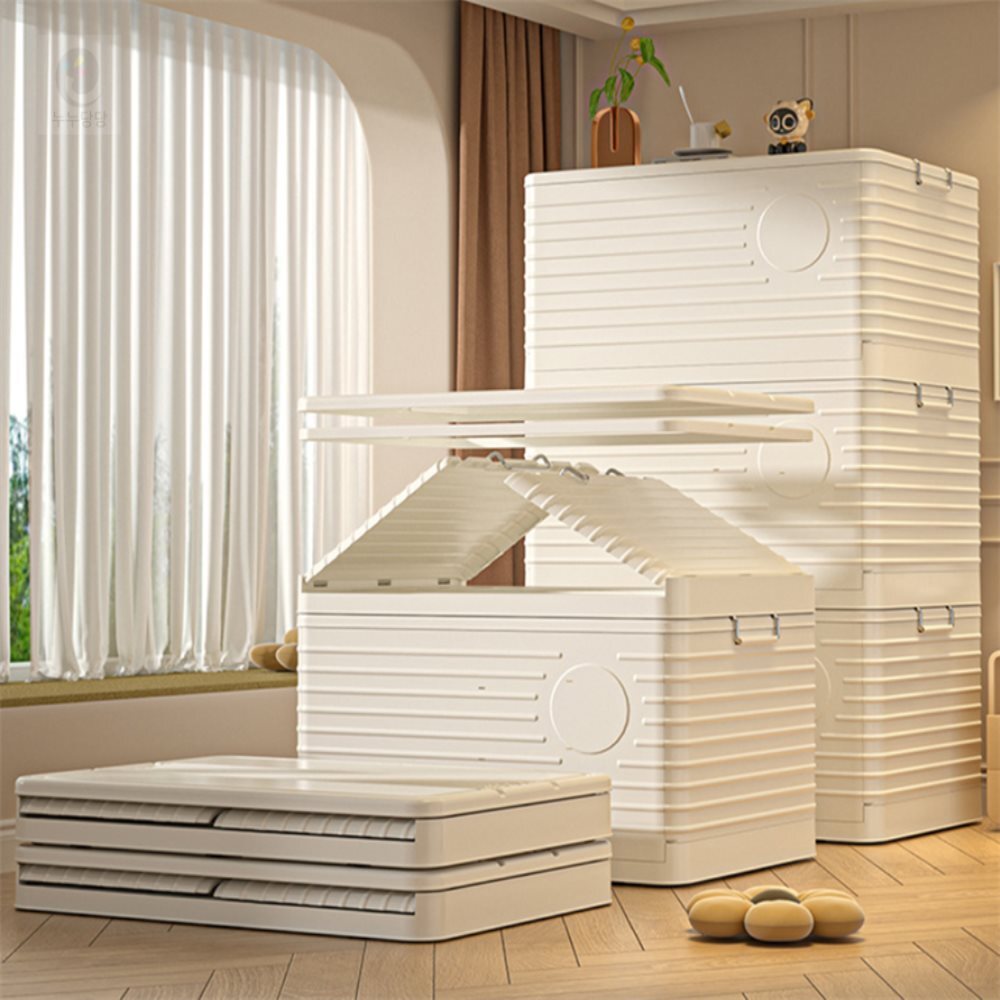 폴딩 리빙박스 이불옷정리 장난감 수납함J-2 대용량 87,800원